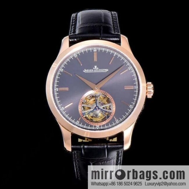 Jaeger-LeCoultre 1662451 Series Cal798 Automatic True Tourbillon Power Reserve 45 Hours Italian Cowhide Diameter: 42mm
