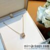 BVLGARI Bulgari classic snake bone half diamond necklace