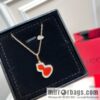 Qeelin, full diamond double gourd necklace