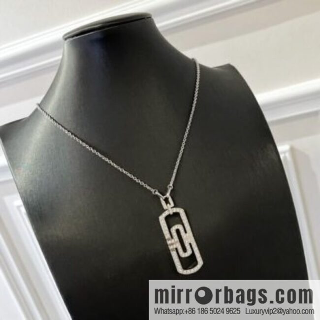 BVLGARI Bulgari new large paperclip necklace