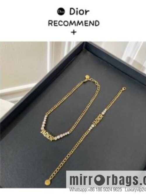 New ☑️ Dior JADIOR necklace bracelet