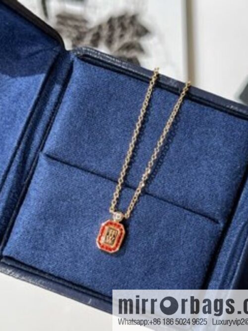 HARRY WINSTON HW Ruby, square necklace