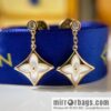 Louis Vuitton Louis Vuitton lv diamond fritillary earrings