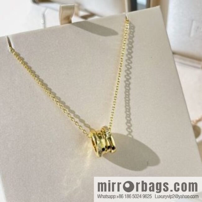 BVLGARI Bulgari B.zero1 spring necklace