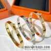 Hermès HERMES Kelly half diamond bracelet bracelet
