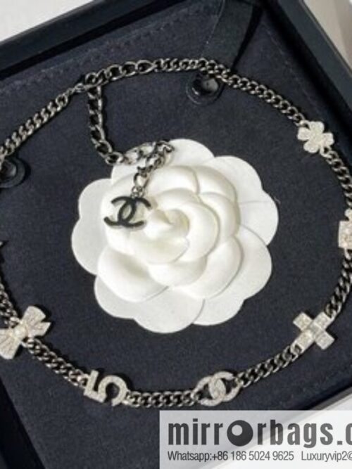 New ☑️ Chanel choker gun black necklace