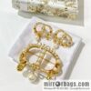 New ☑️ Dior CD pearl stud earrings brooch