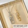 BVLGARI Bulgari new large paperclip necklace