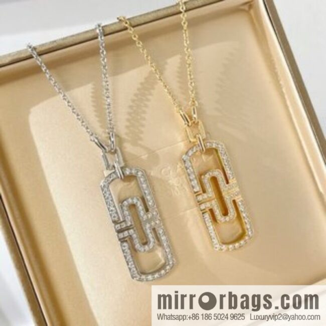 BVLGARI Bulgari new large paperclip necklace