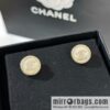 New ☑️ Chanel double c full diamond, black and white beads, stud earrings