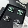 New ☑️ Chanel double c acrylic stud earrings