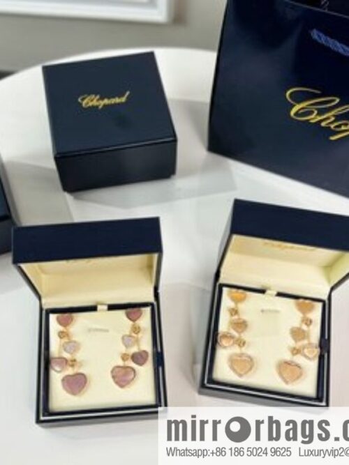 Chopard Happy Diamonds Powder Bella Si Love Earrings
