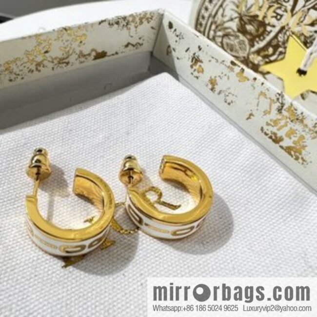 New ☑️ Dior letter stud earrings