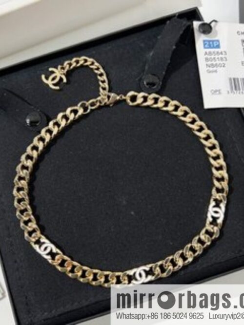 New ☑️ Chanel double c necklace