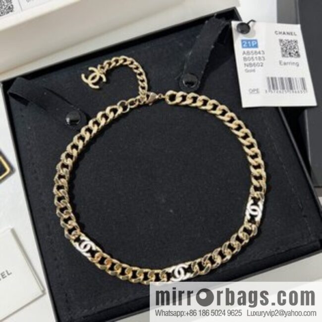 New ☑️ Chanel double c necklace