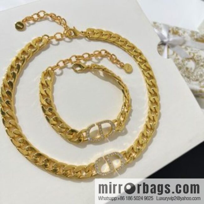 i1653315454_4574_2-800x800wkh1ytyqwqu23039_20250716022242.jpg New ☑️ Dior CD gold necklace bracelet