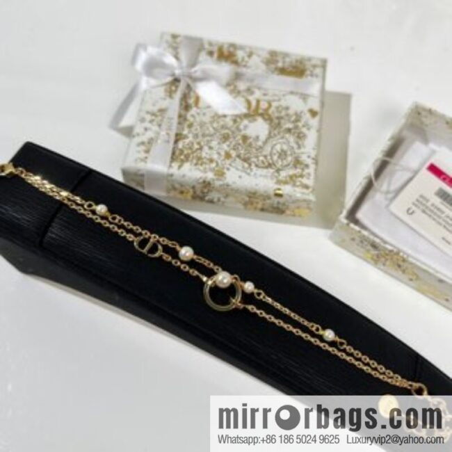 New ☑️ Dior double pearl bracelet