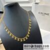 Celine Arc de Triomphe fringed necklace earrings