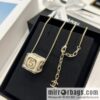 New ☑️ Chanel dice 🎲 acrylic necklace