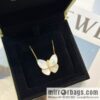 Van Cleef & Arpels White shells, grey shells, butterfly necklace