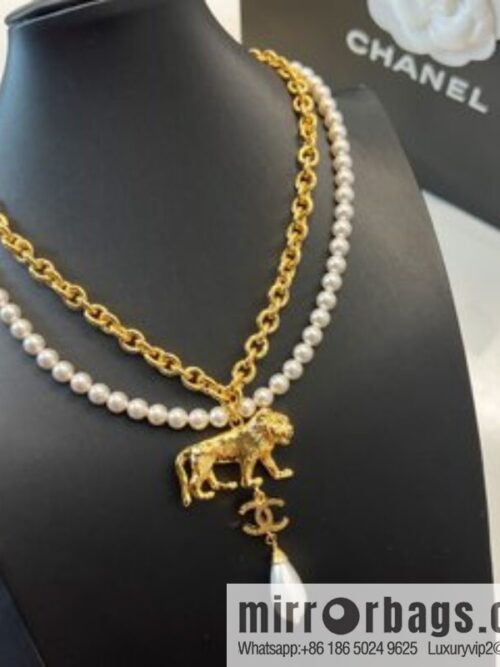 i1656769674_1725_2-800x800fuztxvh22s216030_20250716011921.jpg New ☑️ Chanel double c pearl lion 🦁 necklace