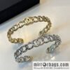 New ☑️ Chanel double c letter open bracelet