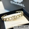 New ☑️ Chanel double c letter open bracelet