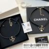 New ☑️ Chanel bow leather rope necklace