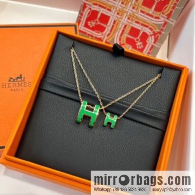 Blood of dynasty Hermès HERMES H necklace