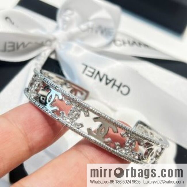 New ☑️ Chanel Double C Open Bracelet