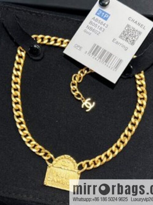 i1658238876_1777_1-800x800jk4yppiuc2n12552_20250716004715.jpg New ☑️ Chanel double c gold bag shopping bag necklace