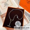 HERMES Hermès meli-melo horn ring necklace