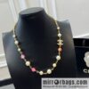 New ☑️ Chanel Double C Color Pearl Necklace