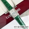 Longines Dijovina Crocodile Leather Collection! 20.80 X 32.00mm Quartz Ladies Watch