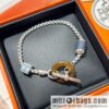 HERMES Hermès meli-melo horn ring bracelet
