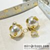 New ☑️ Dior CD size pearl stud earrings