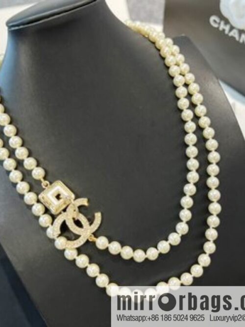 i1660315233_3646_2-800x800y0jqoujisqj8365_20250716001030.jpg New ☑️ Chanel double c full diamond pearl sweater chain necklace