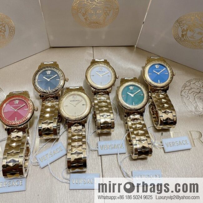 The new Versace V-TRIBUTE series, with a diameter of 36mm