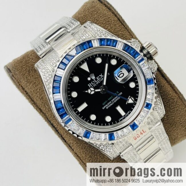 i1661590721_2678_1-800x800bcv3obggoov97600_20250702030631.jpg Rolex GMT II Rear Diamond Customized Edition Self-winding Movement Watch