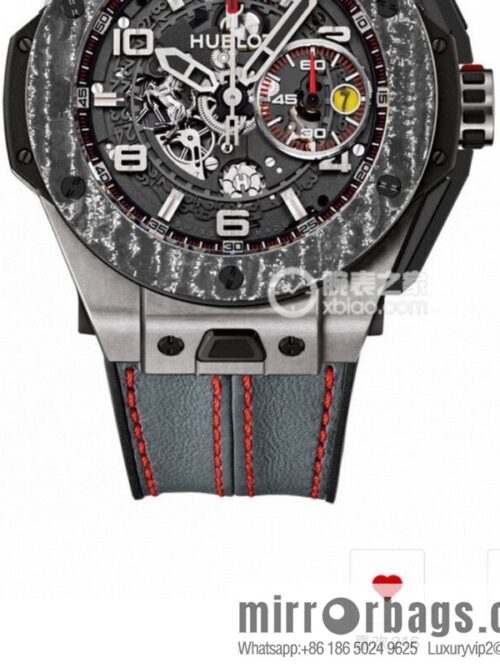 HBF FACTORY HUBLOT Hublot BlG BANG Series 401.OQ.0123.VR Carbon Fiber Bezel