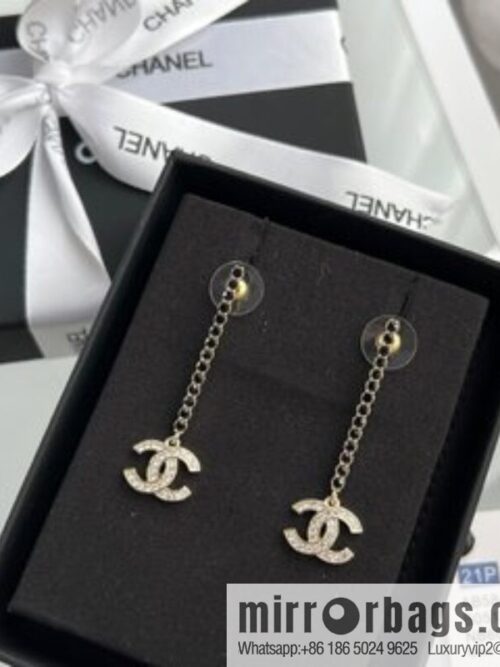 i1661844659_8254_1-800x800m2rvoii4lnk7784_20250716000512.jpg New ☑️ Chanel c2 double c long black diamond stud earrings