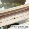 BVLGARI Bulgari mini black and white ceramic necklace bracelet