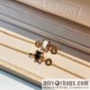 BVLGARI Bulgari mini black and white ceramic necklace bracelet