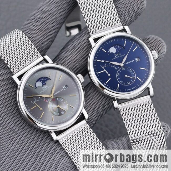 IWC kinetic energy moon phase expert\'s new Portofino series IW516409 transparent watch
