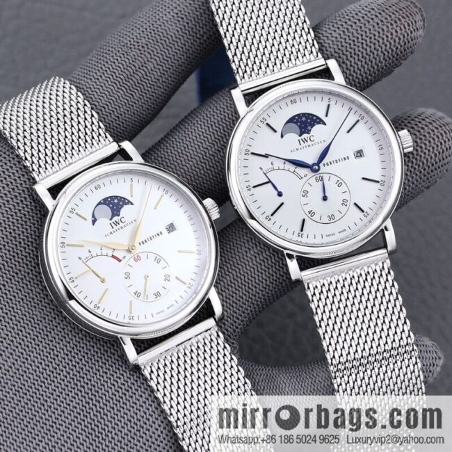 IWC kinetic energy moon phase expert\'s new Portofino series IW516409 transparent watch