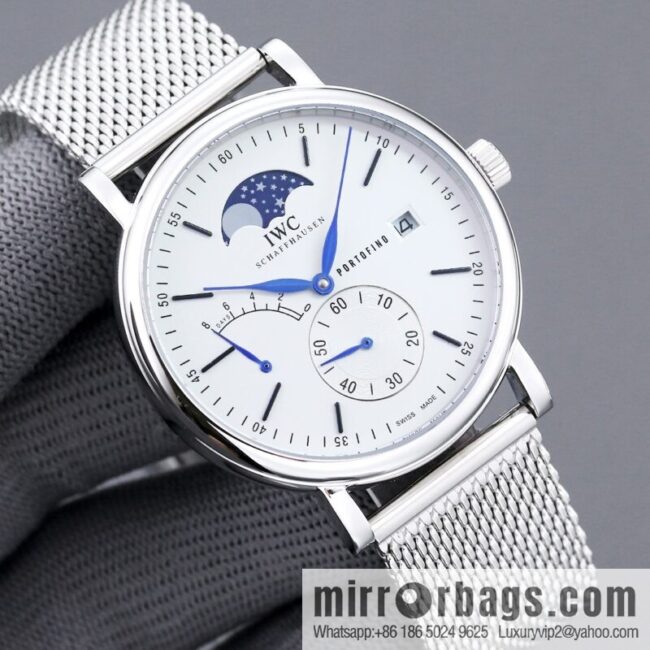 IWC kinetic energy moon phase expert\'s new Portofino series IW516409 transparent watch