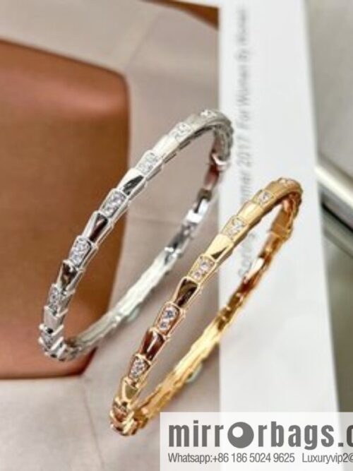 i1663250523_807_5-800x800lyllrl1llw24566_20250715233501.jpg BVLGARI Bulgari SERPENTI VIPER series latest interval drill snake bone bracelet bracelet