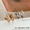 BVLGARI Bulgari SERPENTI VIPER series latest interval drill snake bone stud earrings