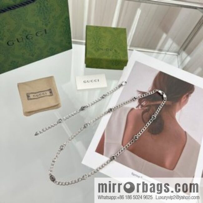 i1663834658_9356_0-800x800p2jdy5mi3bk4065_20250715233030.jpg New Gucci Gucci double G chain strap necklace bracelet