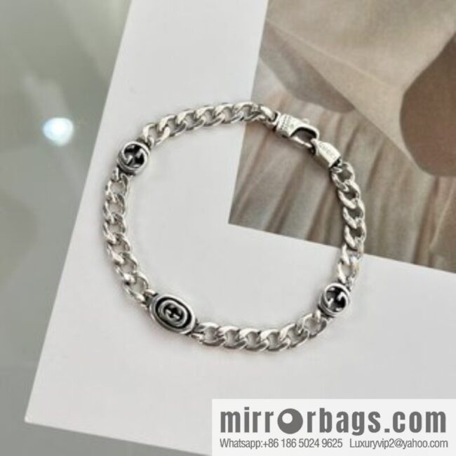 i1663834658_9725_5-800x8003qgk4zo4xg14066_20250715233030.jpg New Gucci Gucci double G chain strap necklace bracelet